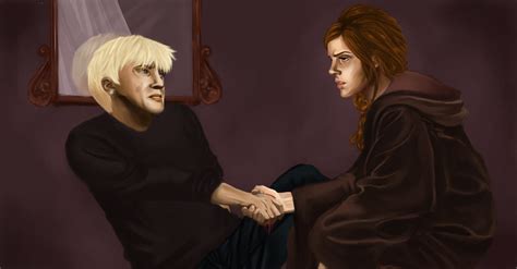Mudblood Draco Malfoy Hermione Granger Fan Art Fanpop