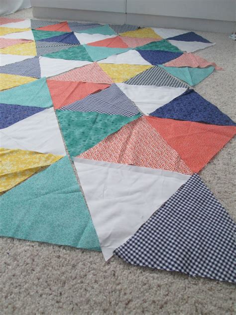Quackadoodle Quilt Equilateral Triangle Quilt Tutorial