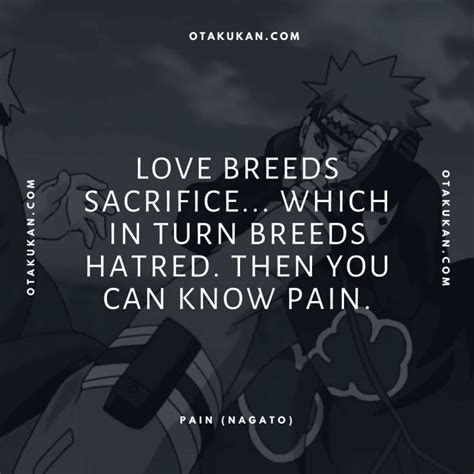 11 Best Pain Quotes From Naruto Otakukan