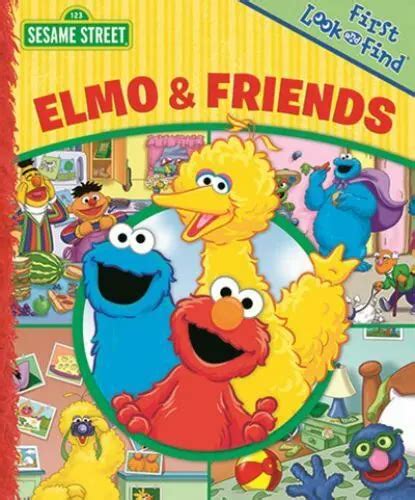Sesame Street Elmo And Friends First Look And Find Pi Kids 390