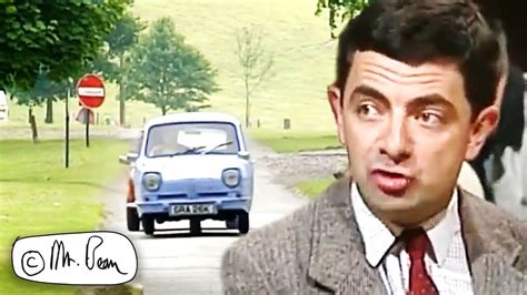 BLUE CAR Bean Mr Bean Funny Clips Mr Bean Official YouTube