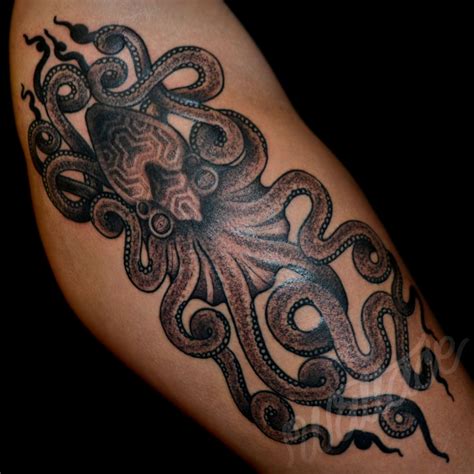 Octopus Tattoo Raymond Wallace Tattooing Octopus