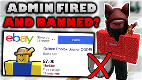 ROBLOX ADMIN GETS FIRED AND BANNED This Is What Happened YouTube