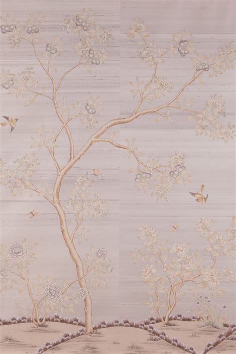 Gracie Gracie Wallpaper Hand Painted Wallpaper Chinoiserie Wallpaper