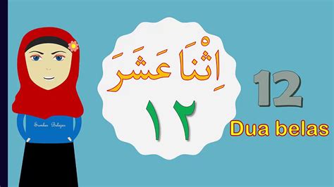 12 kata tanya dalam bahasa arab; Belajar Angka dalam Bahasa Arab 1-20 || Animasi ...