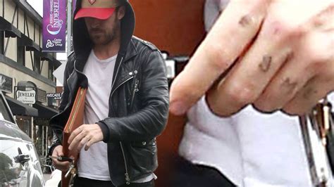Ryan Gosling Has His Daughters Name On His Knuckles—is It A New Tattoo Ok Magazine