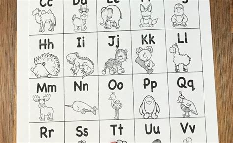 Abc Chart Part 1 Preschool Moms Have Questions Too Alphabet Chart