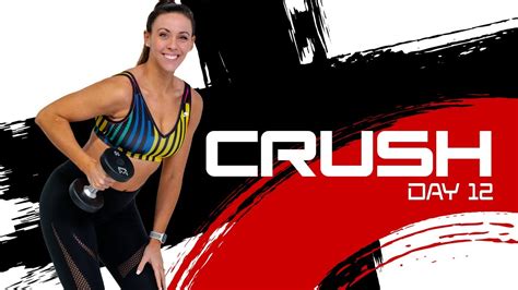 40 Minute Upper Body Push And Pull Superset Workout Crush Day 12