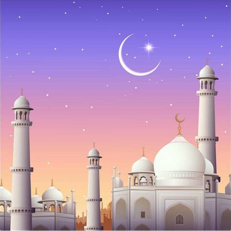 masjid   muslim pictures background design vector eid mubarak