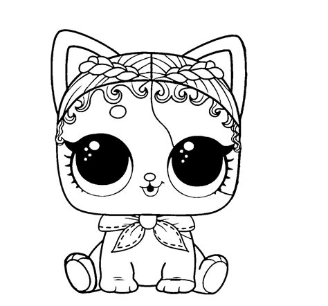 Lol Pets Printable Coloring Pages