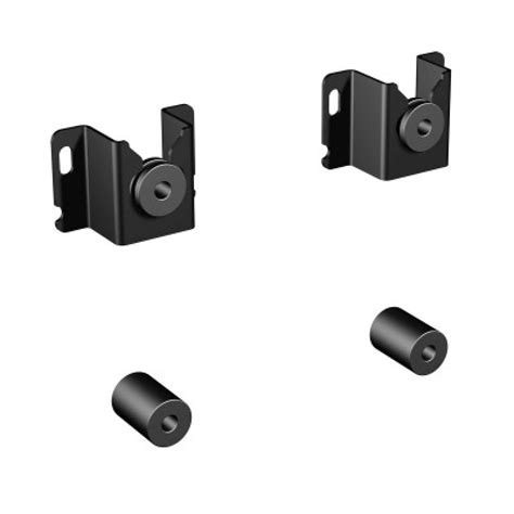 O suporte é fixo, proporciona visão frontal, engate rápido e é indicado para tvs. SUPORTE DE PAREDE UNIVERSAL TV 14 A 84 ELG 100KG GENIUS
