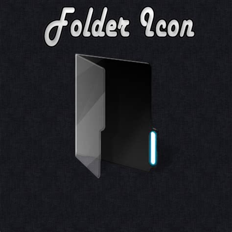 Dark Folder Icon By Mustii82 On Deviantart