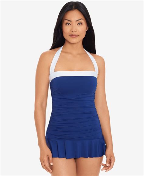 Lauren Ralph Lauren Lauren By Ralph Lauren Bel Air Skirted One Piece