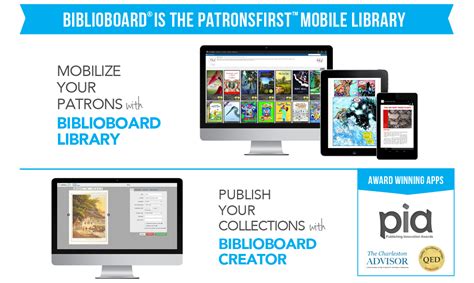 BiblioBoard® | PatronsFirst™ Mobile Library | Mobile library, Library, High school library