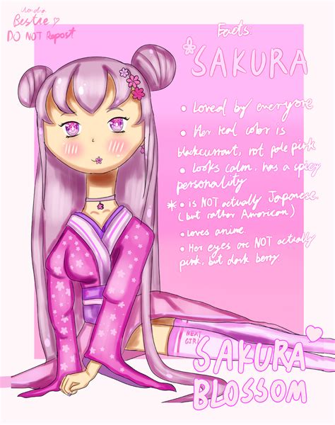 Sakura’s Fact Sheet Claudia [inactive] Illustrations Art Street