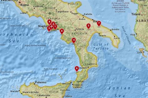 10 Most Amazing Destinations In Southern Italy With Map And Photos