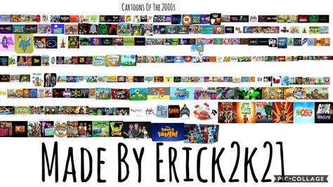 A Collage Of Almost Every 2000s Cartoon By Erick2k21 On Deviantart