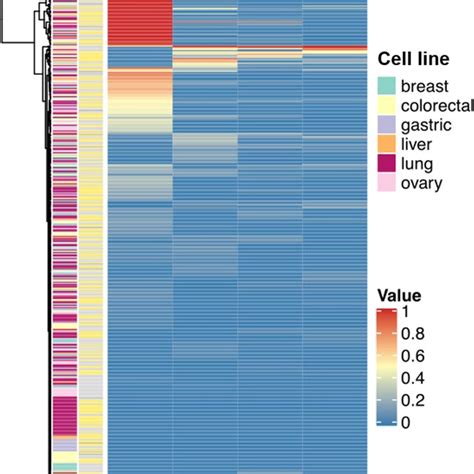 The Expression Of Pgc Gene In Different Cell Lines In Ccle Database