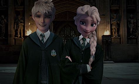 Jack And Elsa Hogwarts By Celia Yuki On Deviantart