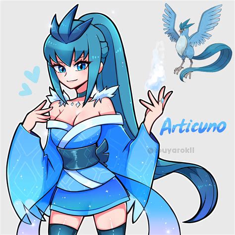 touya ★ on twitter i drew and designed an articuno gijinka ️ pokemon bibj14ctdd