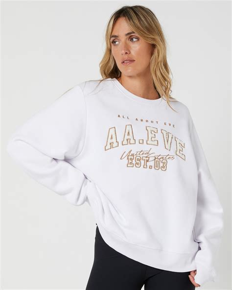 All About Eve Jordan Leopard Crew White Surfstitch