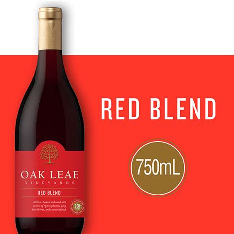 Oak Leaf Red Blend Red Wine 750ml