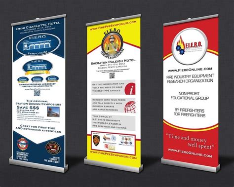 Retractable Vertical Banner Banner Display Stand