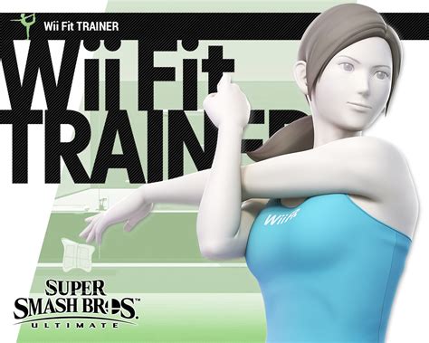 Super Smash Bros Ultimate Wii Fit Trainer Wallpapers Cat With Monocle