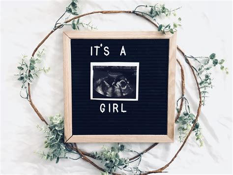 It’s A Girl Diy I Took This Photo Myself So Excited With The Way It Turned Out It’s A