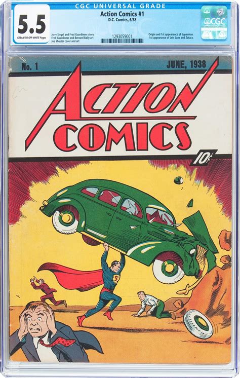 Rare Copy Of Supermans 1938 Comic Book Sells For Nearly 1m Cbs News