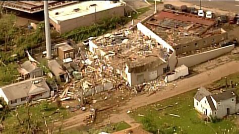 Widespread Damage In Dayton Ohio After Deadly Tornadoes Tear Through