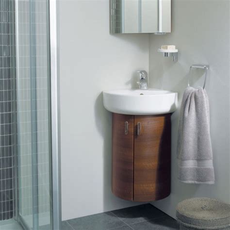 Corner bathroom sink cabinet lowes. 20 Beautiful Corner Vanity Designs For Your Bathroom - Housely