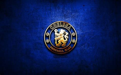 Chelsea fc logo wallpapers iphone 6s & 6 backgrounds. Download wallpapers Chelsea FC, golden logo, Premier ...