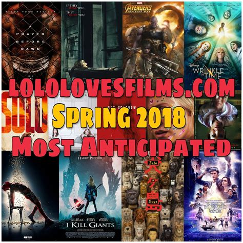 Most Anticipated Movies Of Spring 2018 Lolo Loves Films