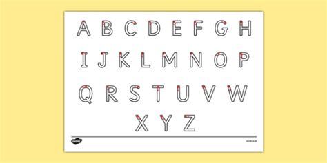 letter formation alphabet handwriting practice sheet