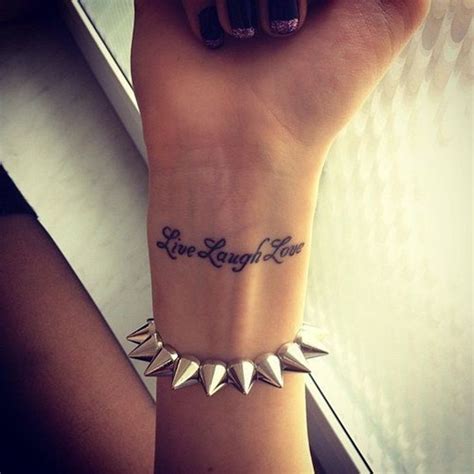 Love Wrist Tattoo Tattoos For Women Love Tattoos