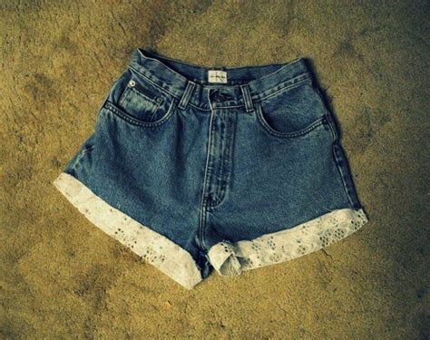 Diy Peak A Boo Lace Shorts I Did Trendy High Waisted But The Steps