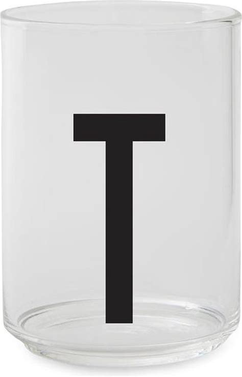Design Letters Personal Drinking Glass T