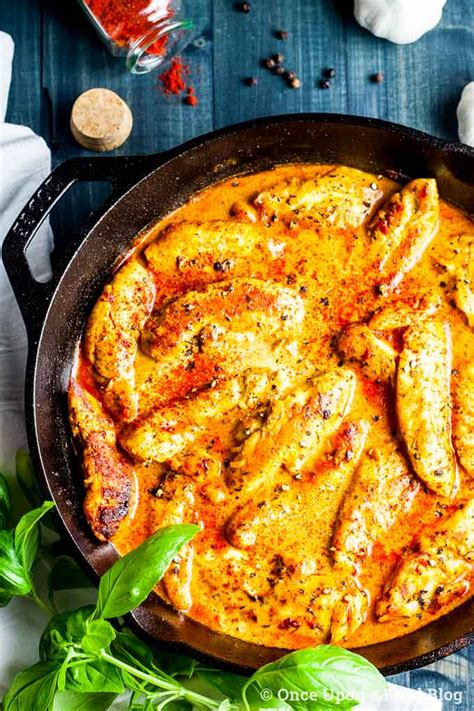 100 g sour cream, plus extra for serving. Paprika Cream Chicken | Once Upon a Food Blog