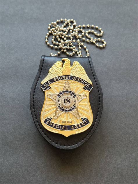 u s secret service special agent badge replica badge police etsy canada
