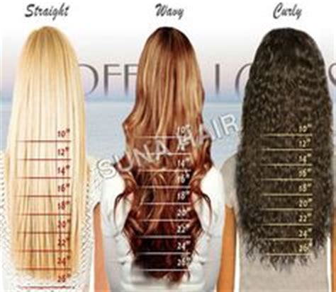 16 inch straight hair chart. Long hair styles on Pinterest | Lauren London, Hair Length ...
