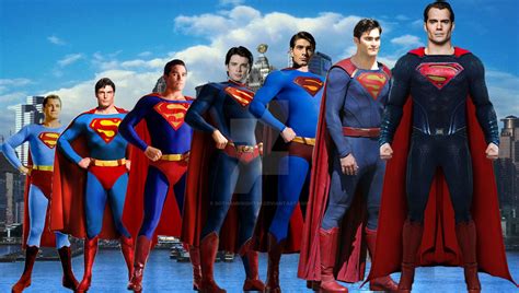 Superman Throught The Ages By Gothamknight99 On Deviantart