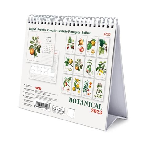 Comprar Calendario Escritorio 2023 Botanical Online