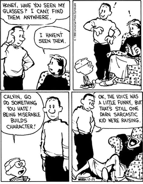 I Love Calvins Moms Reaction In The Last Panel Funny Calvin And Hobbes Comics Calvin And