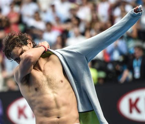 Shirtless Rafa Nadal At Australian Open 2015 Rafael Nadal Fans