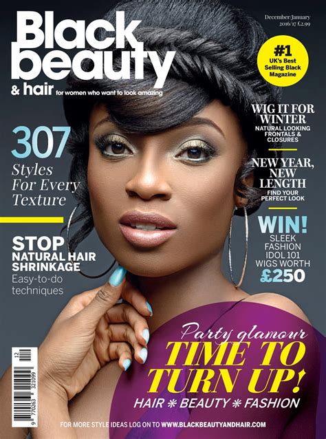 Black Beauty And Hair The Uks No 1 Black Magazine Black Beauty And Hair Decemberjanuary 2016