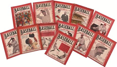 1923 Baseball Magazine Complete Run 1212 Issues