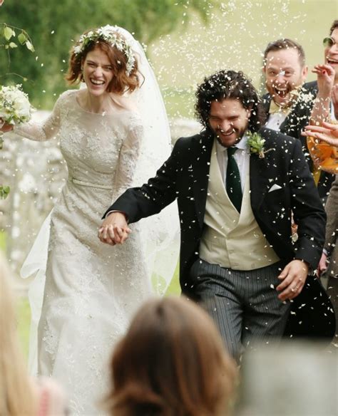 kit harington s wife rose leslie s career time on game of thrones and wedding metro news