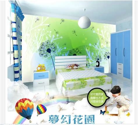 Customized 3d Wallpaper 3d Kids Wallpaper Dream Dandelion Background