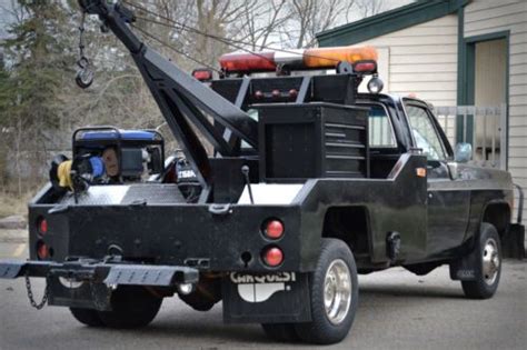 Find Used Chevrolet 4x4 Wrecker Tow Truck In Waupaca Wisconsin United